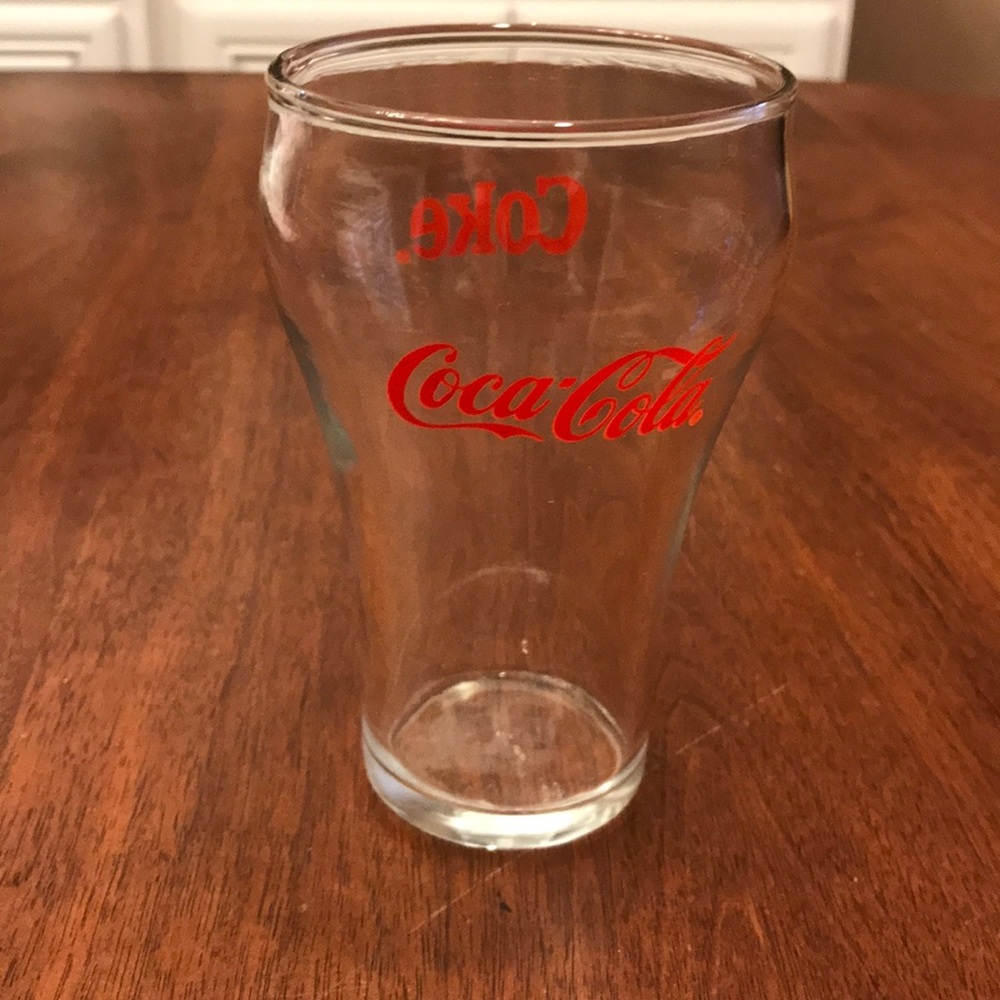 Coca-Cola drinking Glass